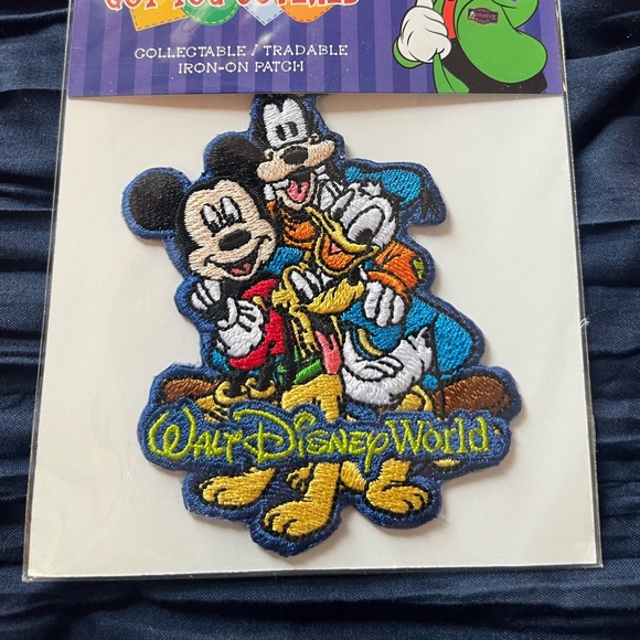 New. Disney WDW Iron On Patch. - Picture 2 of 3